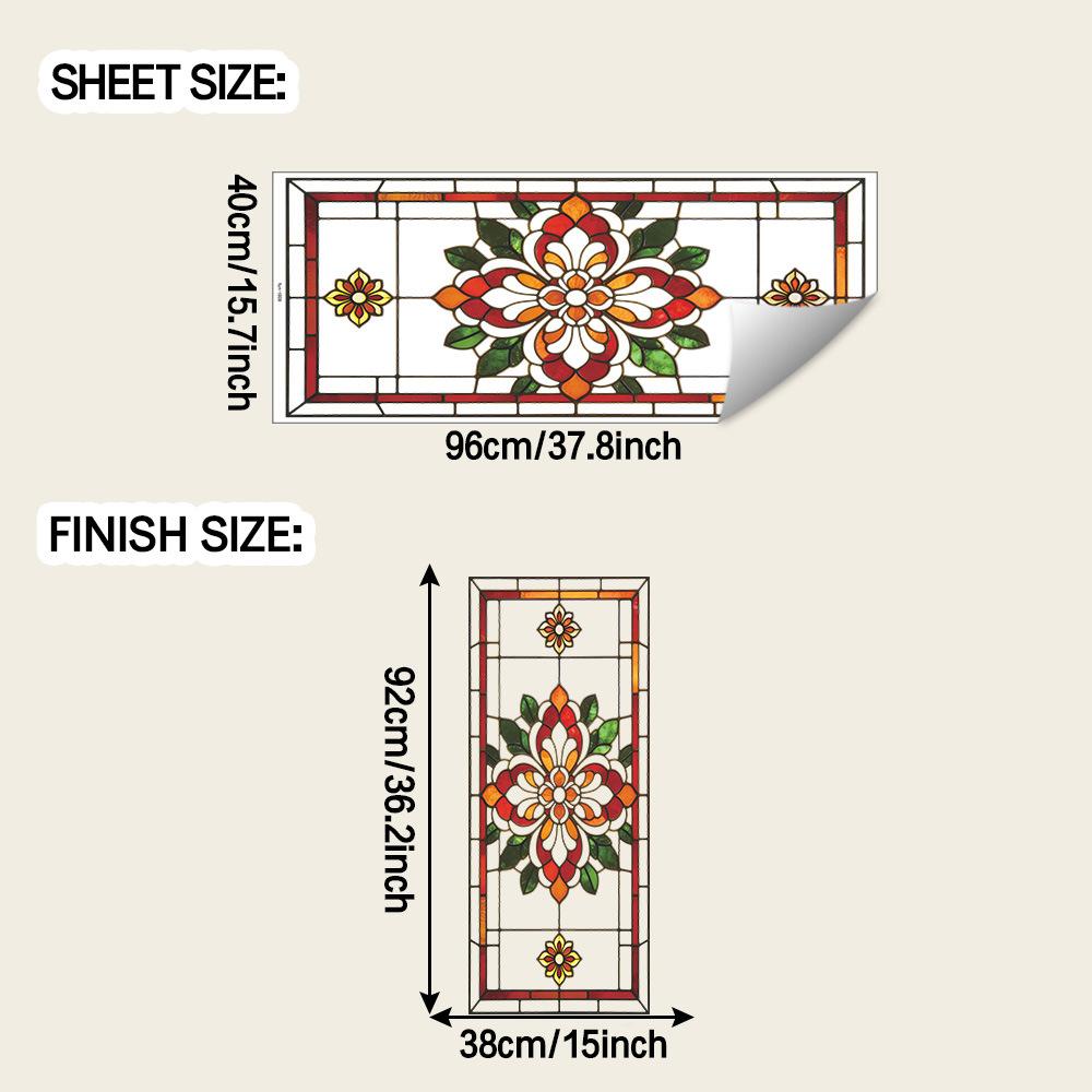 Retro Pattern Painted Mandala Outdoor Balcony Glass Display Window Sticker
Retro Pattern Painted Mandala Outdoor Balcony Glass Display Window Sticker