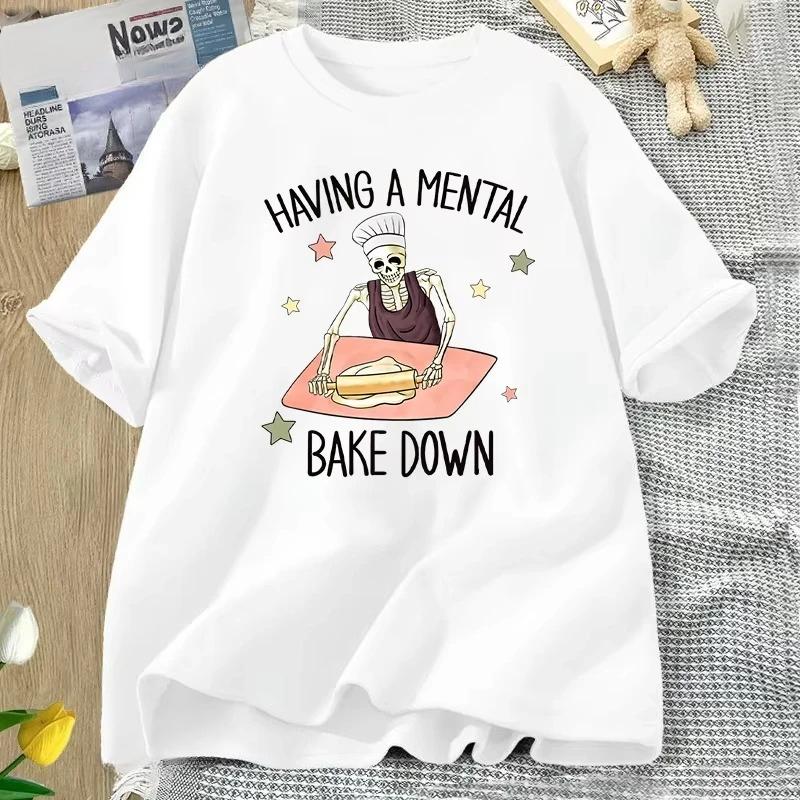 Having A Unisextal letter printed Harajuku style aesthetic Tshirt for Womens daily versatile short sleeved Tshirt 4XL
Having A Unisextal letter printed Harajuku style aesthetic Tshirt for Womens daily versatile short sleeved Tshirt 4XL