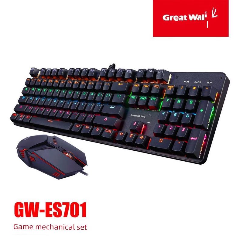 Great Wall GW-ES701 Mechanical Keyboard Set
Great Wall GW-ES701 Mechanical Keyboard Set