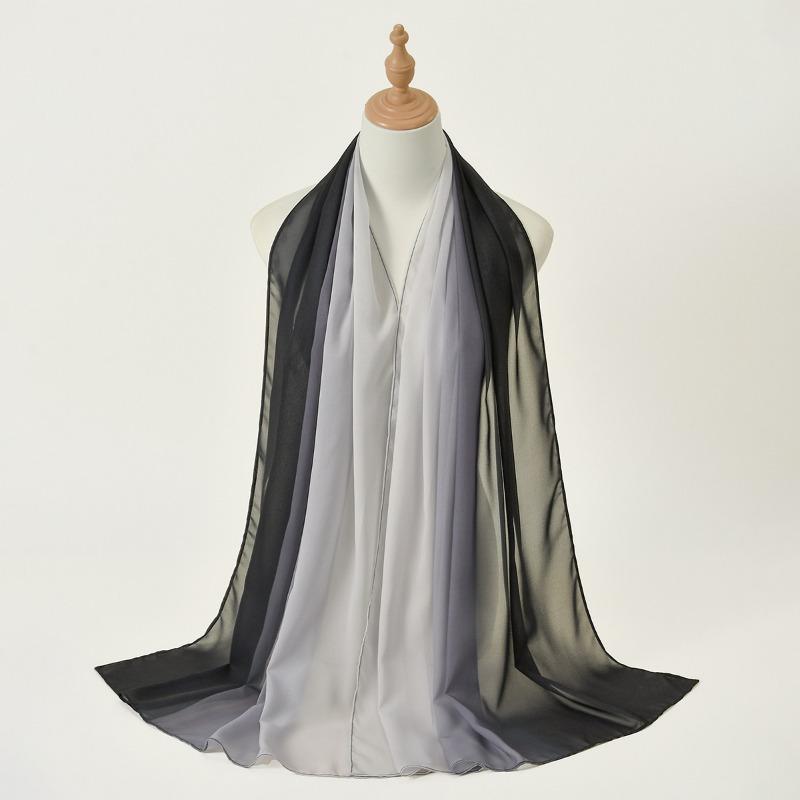 New gradual change color matching pearl chiffon scarf long scarf women s decorative yarn ethnic headscarf 180CM
New gradual change color matching pearl chiffon scarf long scarf women s decorative yarn ethnic headscarf 180CM