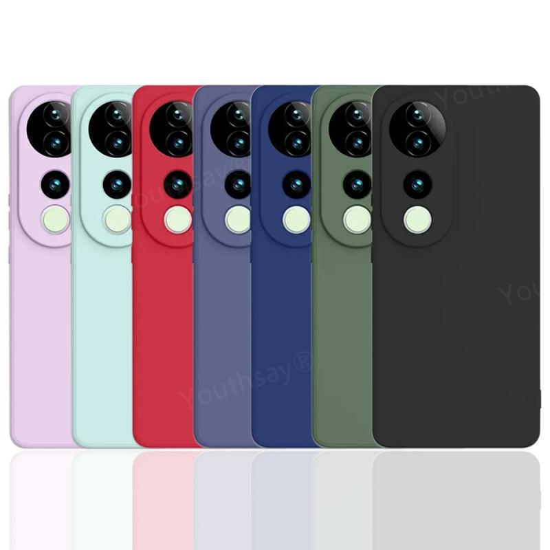 Для Vivo V40 5G Чехол Vivo V40 Pro Чехол Fundas Coque Shell Мягкий оригинальный жидкий силикон TPU Телефон Бампер для Vivo V40
Для Vivo V40 5G Чехол Vivo V40 Pro Чехол Fundas Coque Shell Мягкий оригинальный жидкий силикон TPU Телефон Бампер для Vivo V40