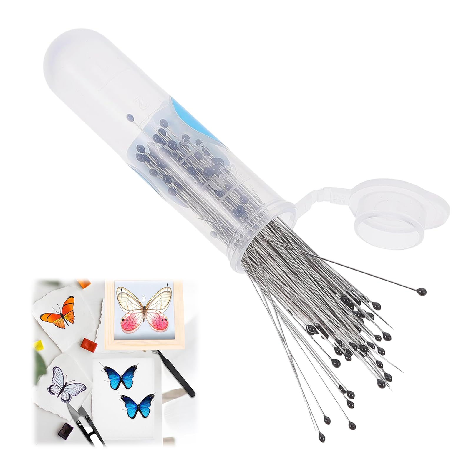 Topatrol Specimen Pins Insect Needles Insect Specimen Needles Approximately 100 Pieces Insect Specimen Insect Pins Stainless Steel Entomology
Topatrol Specimen Pins Insect Needles Insect Specimen Needles Approximately 100 Pieces Insect Specimen Insect Pins Stainless Steel Entomology