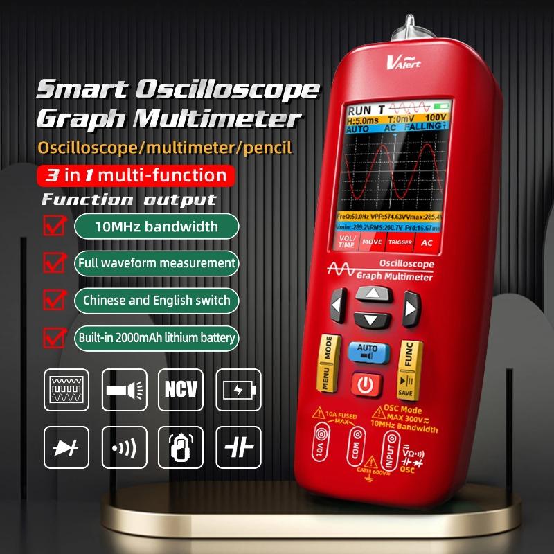 BSIDEO1 Oscillographic Multimeter Handheld Digital Color Screen Oscilloscope Multifunctional Auto Repair Instrument 1PC
BSIDEO1 Oscillographic Multimeter Handheld Digital Color Screen Oscilloscope Multifunctional Auto Repair Instrument 1PC