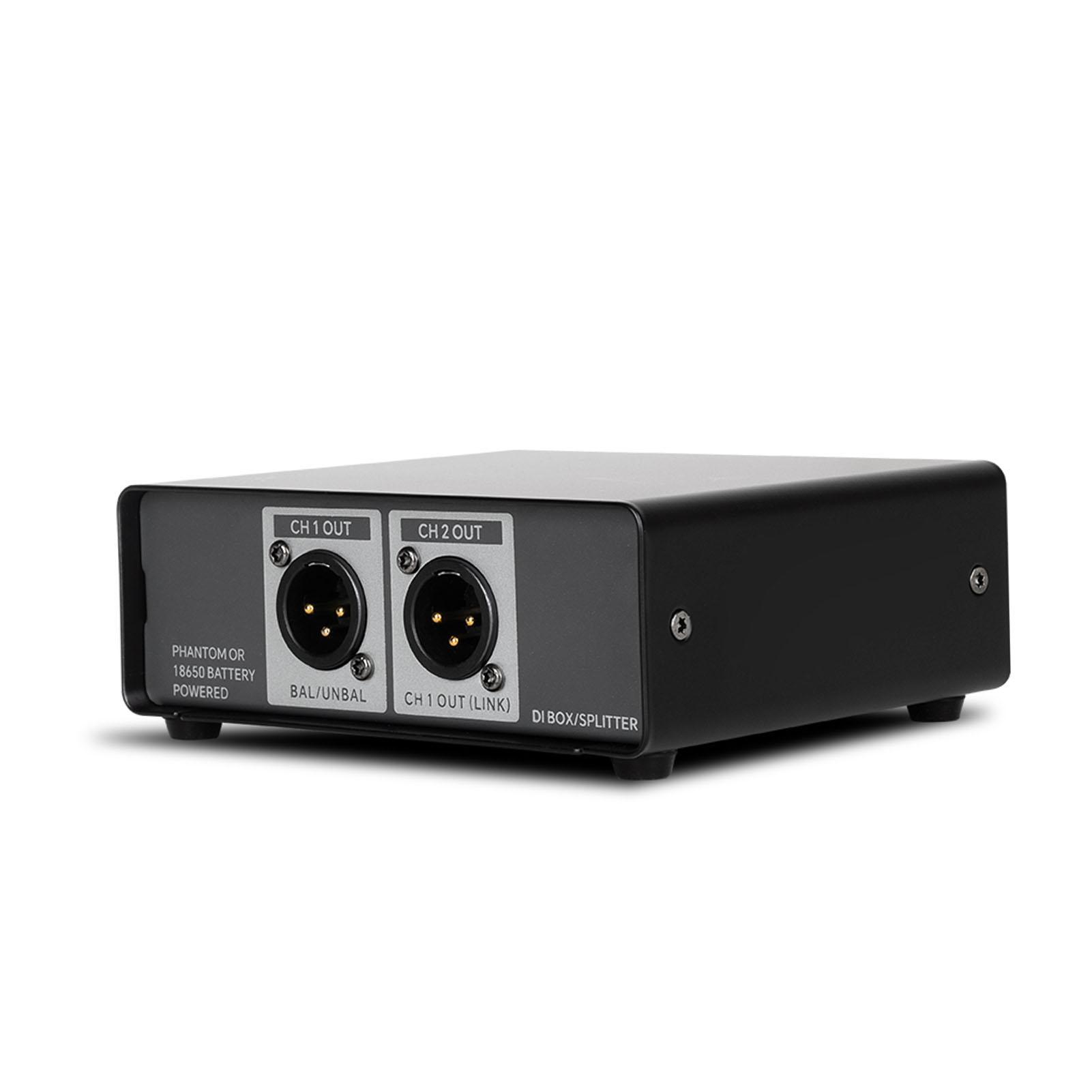 DI Box Distributor Splitter Professional Active Multi Functional Signal Effect Device Dual Channel Balanced Converter
DI Box Distributor Splitter Professional Active Multi Functional Signal Effect Device Dual Channel Balanced Converter