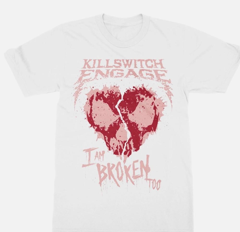 Футболка «Я тоже сломлен» Killswitch Engage S–5XL Унисекс L
Футболка «Я тоже сломлен» Killswitch Engage S–5XL Унисекс L