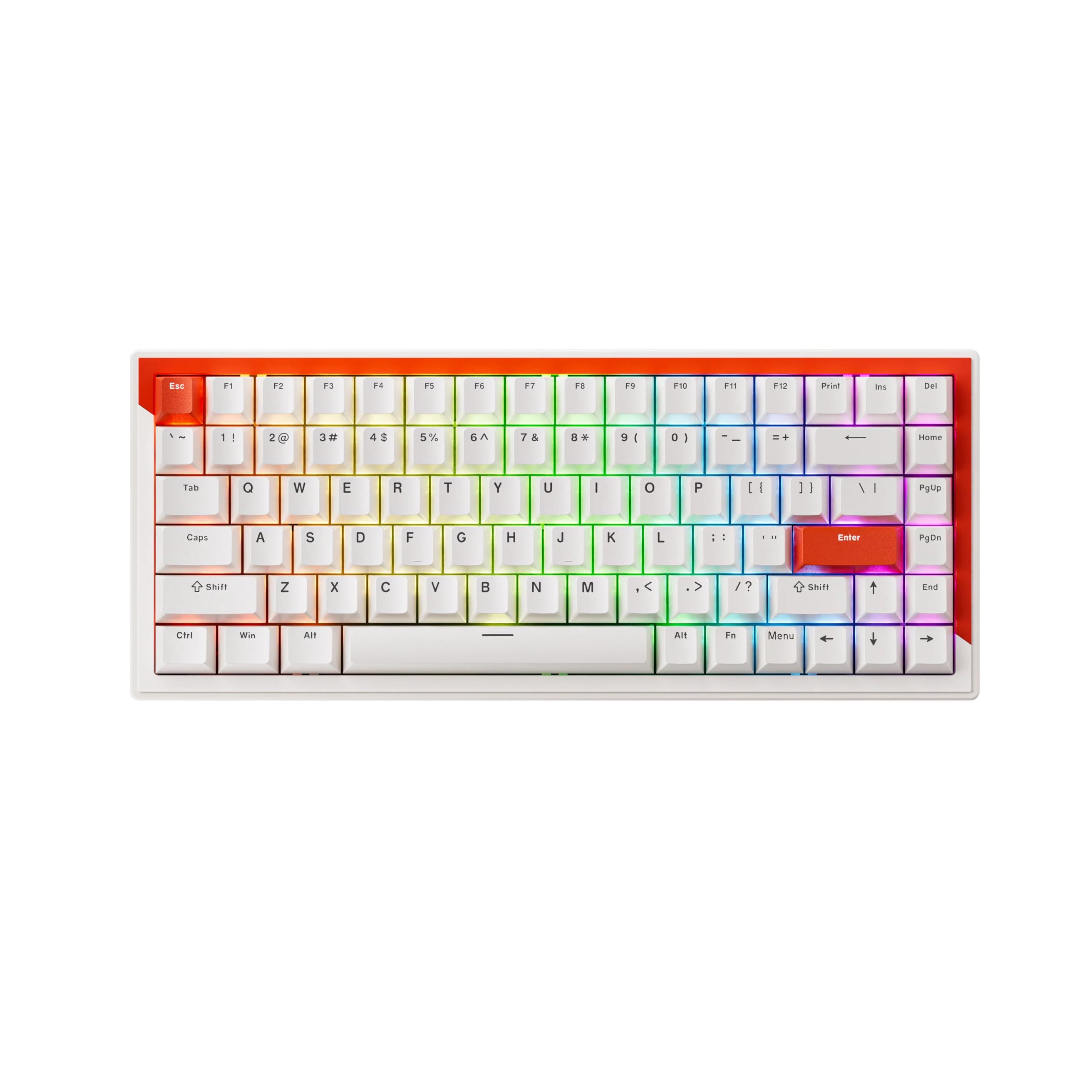 DrunkDeer G75 Rapid Trigger Keyboard eSports Gaming Keyboard Magnetic Switch Dual Trigger Mode Adjustable Actuation Design White - - - 75%
DrunkDeer G75 Rapid Trigger Keyboard eSports Gaming Keyboard Magnetic Switch Dual Trigger Mode Adjustable Actuation Design White - - - 75%