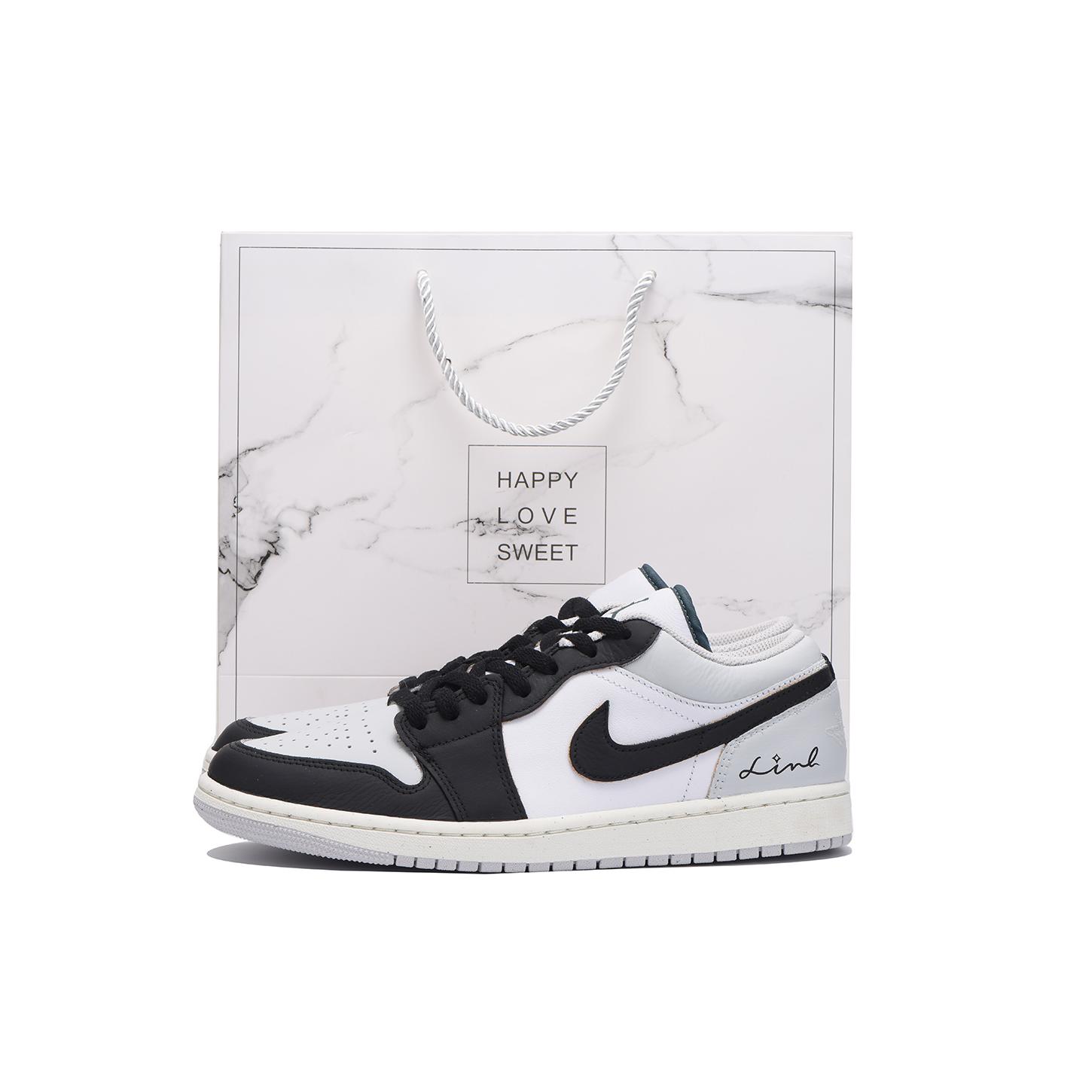 Jordan Air Jordan 1 Slip Resistant Abrasion Resistant Low top Vintage Basketball Shoes Men s Black Gray FQ7687-300(Team-SBOX) 40
Jordan Air Jordan 1 Slip Resistant Abrasion Resistant Low top Vintage Basketball Shoes Men s Black Gray FQ7687-300(Team-SBOX) 40