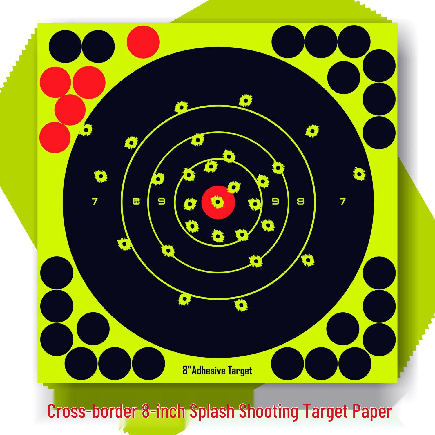8-дюймові флуоресцентні самоклеючі мішені для стрільби, що змінюють колір
8-дюймові флуоресцентні самоклеючі мішені для стрільби, що змінюють колір