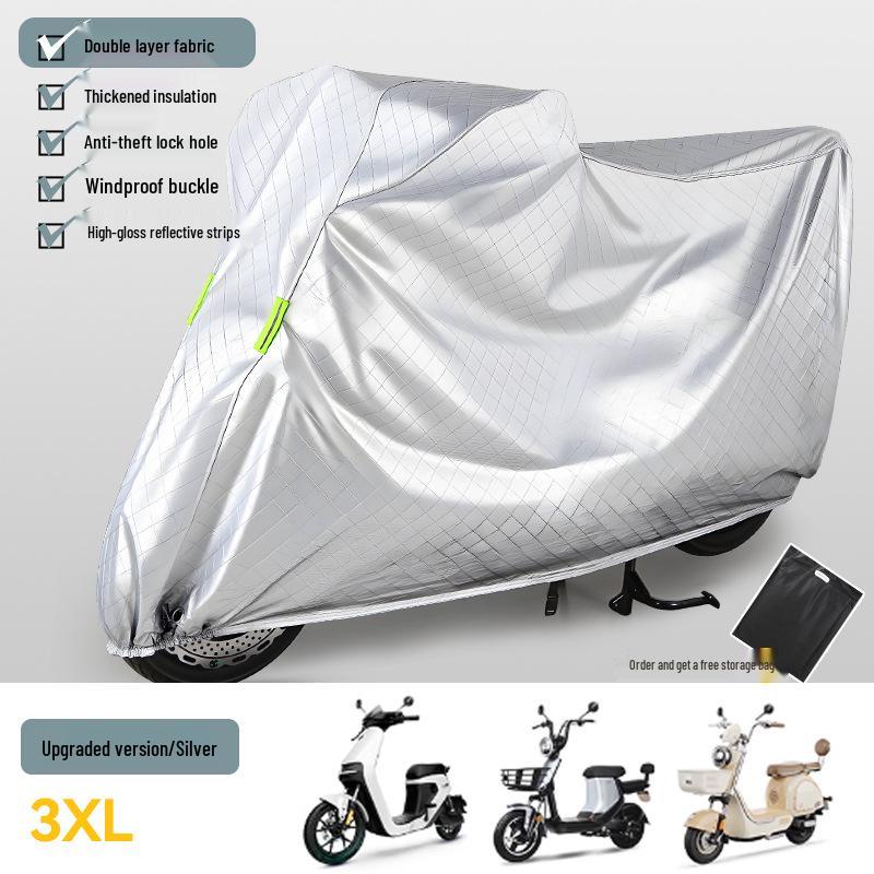 Водонепроницаемый, пыленепроницаемый, солнцезащитный чехол для электросамоката и мотоцикла
Водонепроницаемый, пыленепроницаемый, солнцезащитный чехол для электросамоката и мотоцикла