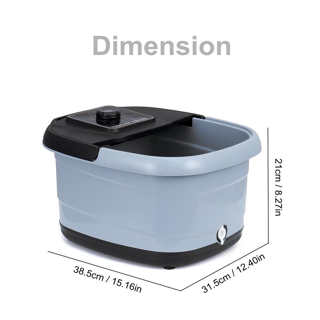 500W Rolling Vibration Heat Electric Oxygen Bubbles For Relieve Pressure Relaxation Electric Foot Spa Bath Massager 38.5 x 31.5 x 21 cm
500W Rolling Vibration Heat Electric Oxygen Bubbles For Relieve Pressure Relaxation Electric Foot Spa Bath Massager 38.5 x 31.5 x 21 cm