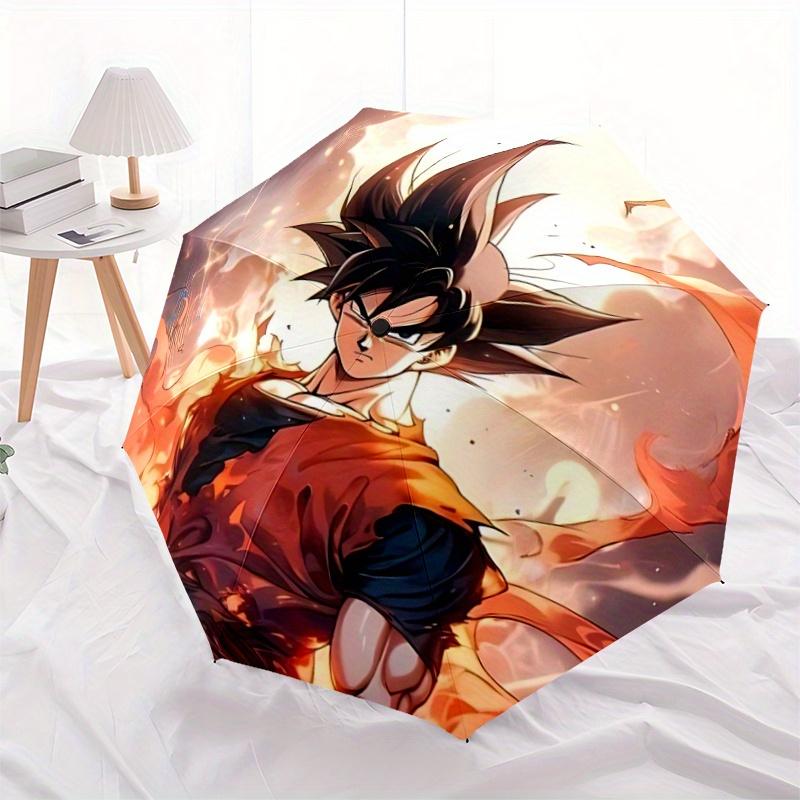 1pc Super Saiyan Goku Automatic Opening and Closing Umbrella - Lightweight 3-Fold Design, Suitable for Fans, Travel, Daily Use, Interesting Shape, Con
1pc Super Saiyan Goku Automatic Opening and Closing Umbrella - Lightweight 3-Fold Design, Suitable for Fans, Travel, Daily Use, Interesting Shape, Con