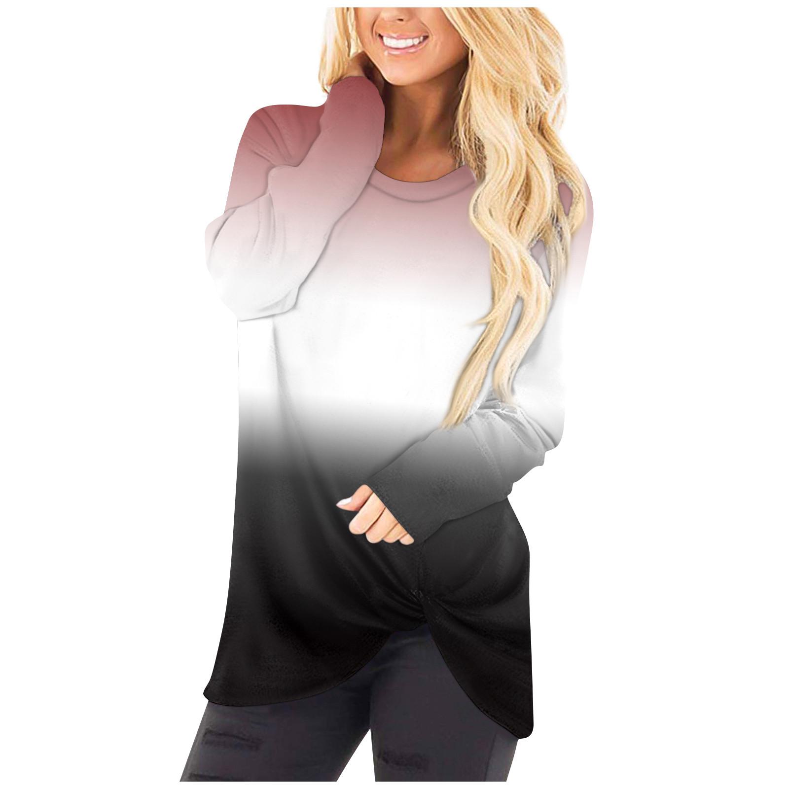 Women s Fashion Casual Printing Long Sleeve Round Neck Twisted T-shirt Top L білий
Women s Fashion Casual Printing Long Sleeve Round Neck Twisted T-shirt Top L білий