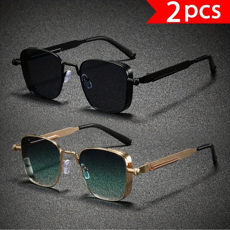 2 Pairs Of Classic Punk Style Fashionable Glasses Suitable For Both Men And Women Available In Multiple Colors
2 Pairs Of Classic Punk Style Fashionable Glasses Suitable For Both Men And Women Available In Multiple Colors