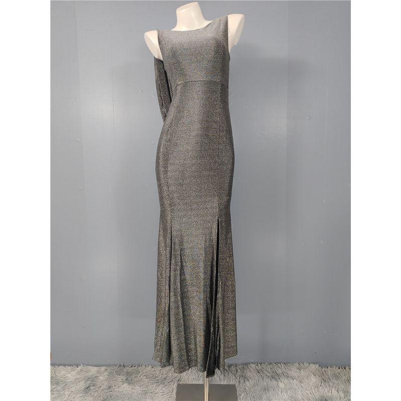 Foreign Trade Order Young Full of Aura Autumn and Winter New High Quality Golden Bright Silk Thread Slim fit Slimming Sheath Dress Silver XL
Foreign Trade Order Young Full of Aura Autumn and Winter New High Quality Golden Bright Silk Thread Slim fit Slimming Sheath Dress Silver XL