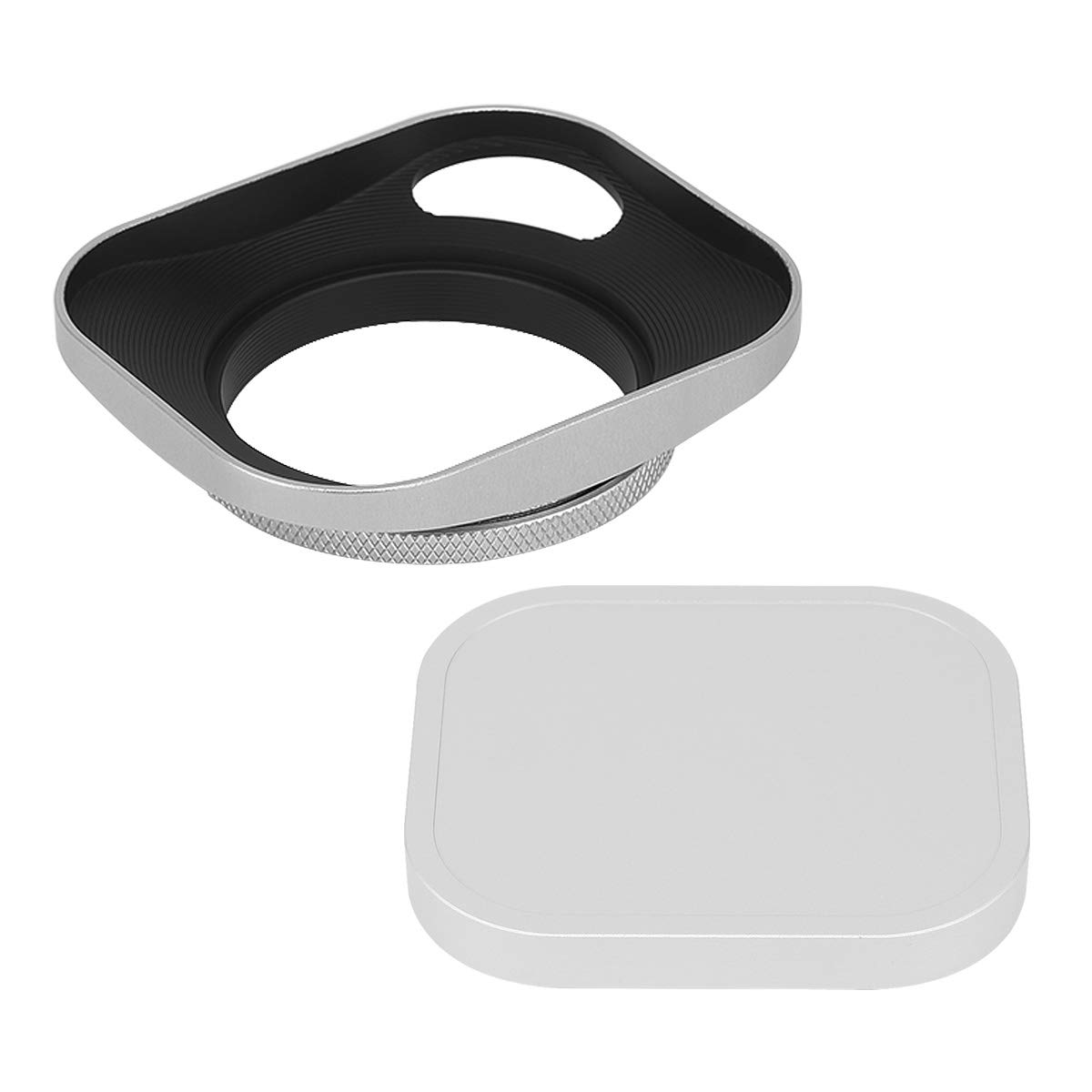 Haoge 46mm Square Metal Lens Hood Shade Design with Cap for Leica Rangefinder Camera 46mm E46 Filter Thread Lens Silver LH-S46P Screw-in Hollow-out
Haoge 46mm Square Metal Lens Hood Shade Design with Cap for Leica Rangefinder Camera 46mm E46 Filter Thread Lens Silver LH-S46P Screw-in Hollow-out