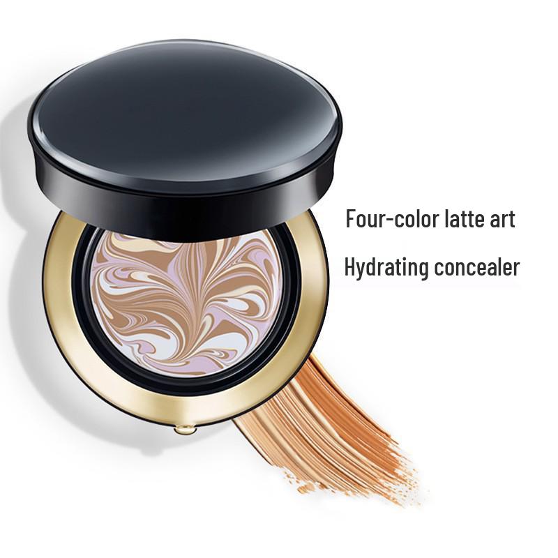 Long-Lasting Cushion CC Cream Foundation & Concealer - 4-Color Swirl, Water-Based, Non-Transfer, Nourishing Nude Makeup Primer. Refill
Long-Lasting Cushion CC Cream Foundation & Concealer - 4-Color Swirl, Water-Based, Non-Transfer, Nourishing Nude Makeup Primer. Refill