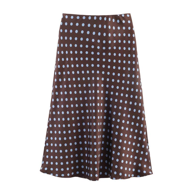 Spring 2026 Colorful Polka Dot Satin Midi Skirt with Elastic Waist - European & American Style Fashion Medium
Spring 2026 Colorful Polka Dot Satin Midi Skirt with Elastic Waist - European & American Style Fashion Medium