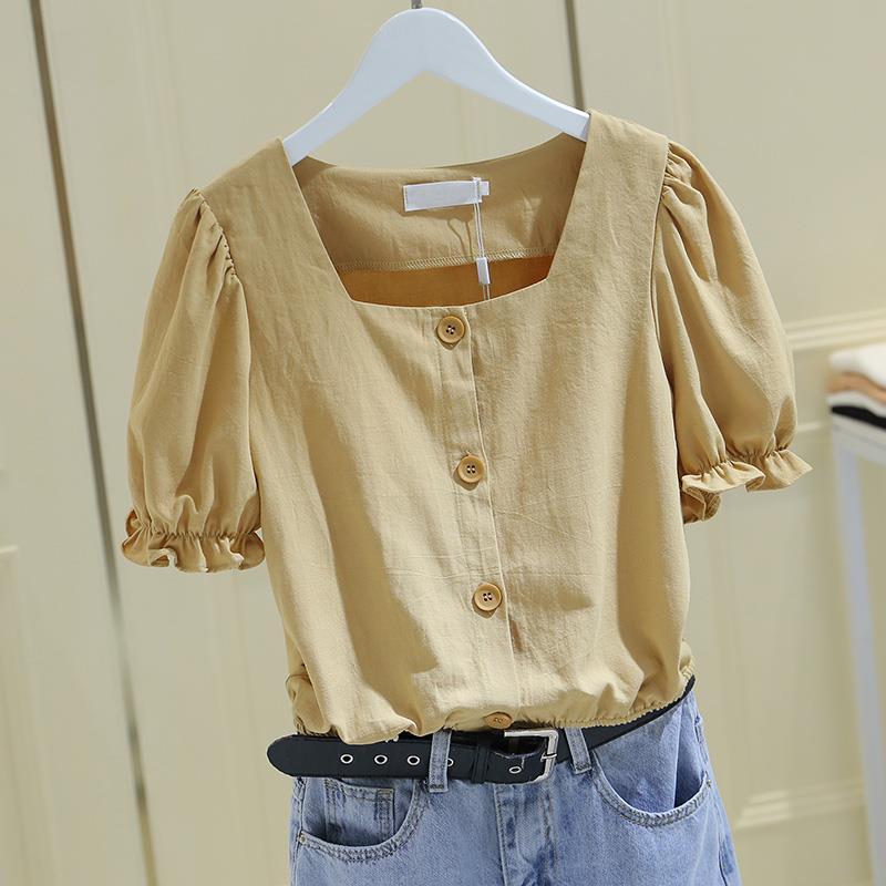 Square Neck Puff Sleeve Women s Clavicle-Revealing Top - Summer 2024 Collection XL жовтий
Square Neck Puff Sleeve Women s Clavicle-Revealing Top - Summer 2024 Collection XL жовтий