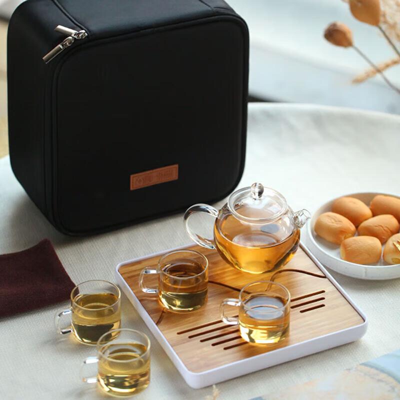 Portable Chinese Glass Travel Tea Set
Portable Chinese Glass Travel Tea Set