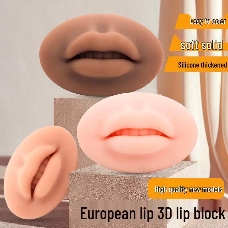 5D Simulation Tattoo Silicone Lips Practice Skin for Eyebrows, Eyes, Lips, and Coloring Brown
5D Simulation Tattoo Silicone Lips Practice Skin for Eyebrows, Eyes, Lips, and Coloring Brown