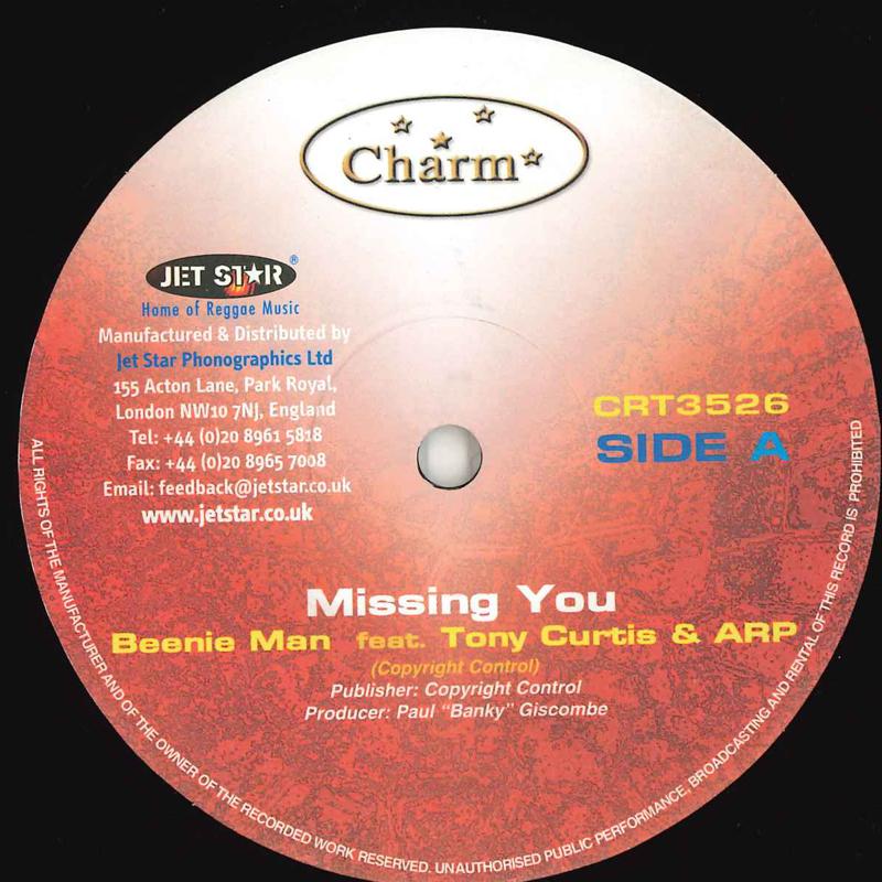 12-дюймовая пластинка BEENIE MAN / LUST - Missing You / Sweetness Of Your Lov CRT3526 CHARM UK Регги, Ска и Даб Б/У
12-дюймовая пластинка BEENIE MAN / LUST - Missing You / Sweetness Of Your Lov CRT3526 CHARM UK Регги, Ска и Даб Б/У