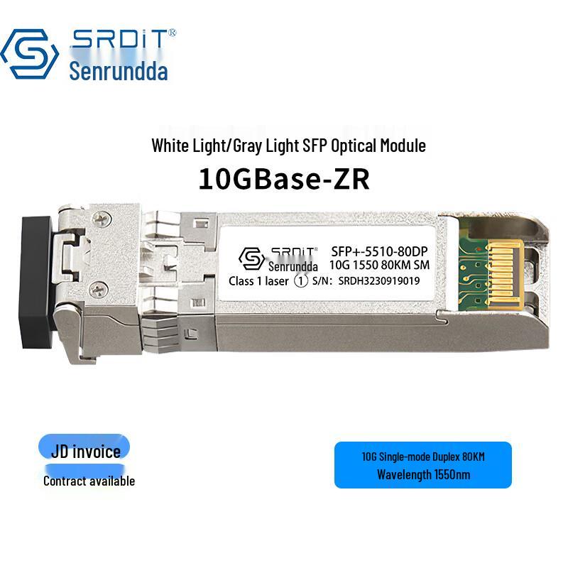 SRDIT 10G SFP+ Optical Transceiver Module
SRDIT 10G SFP+ Optical Transceiver Module