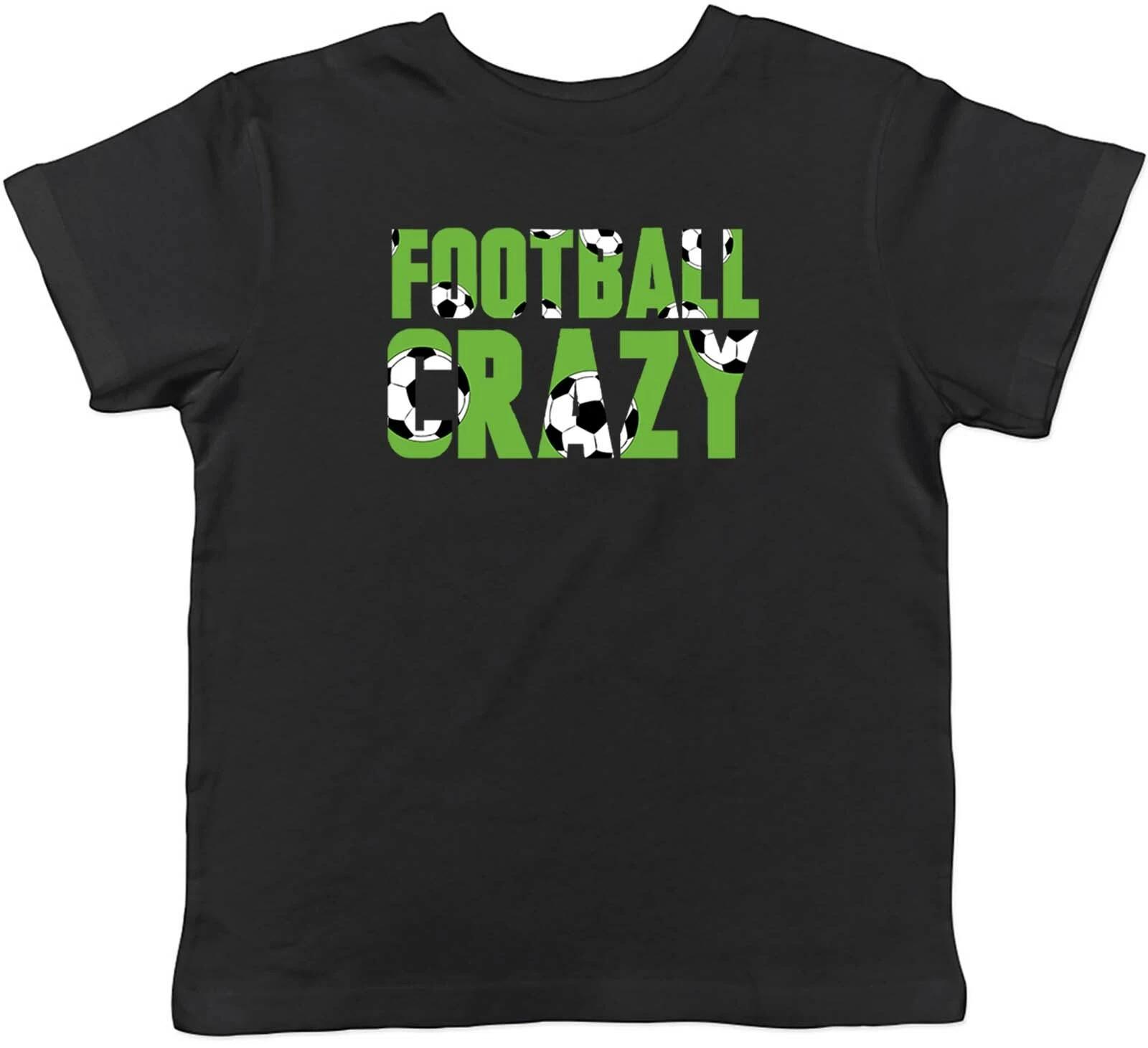 Football Crazy Pattern Sports Childrens Kids T-Shirt Boys Girls Gift 160
Football Crazy Pattern Sports Childrens Kids T-Shirt Boys Girls Gift 160