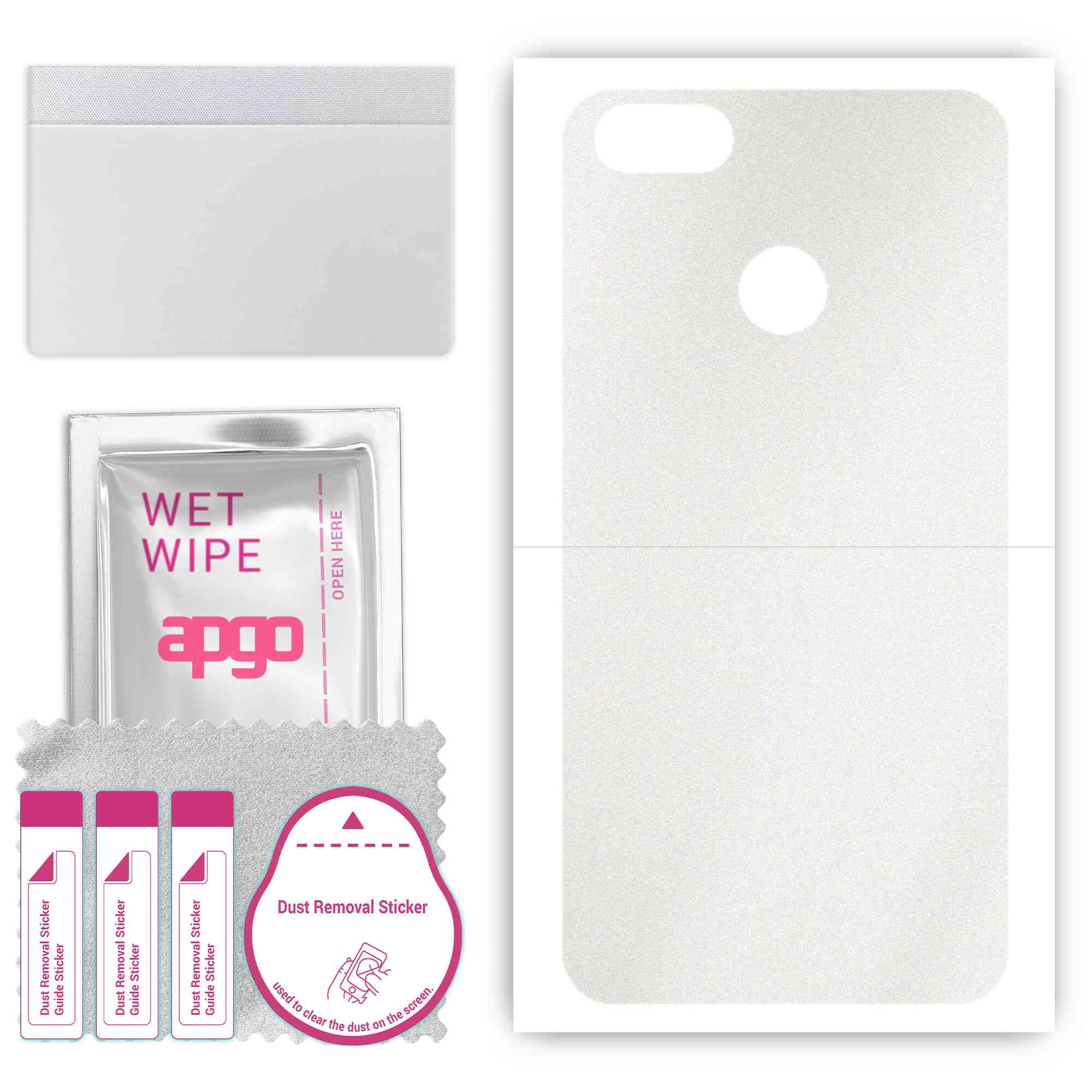 Apgo Protective Skin Sticker для задньої панелі, сумісний з Huawei P9 lite mini, Wrap Film, Foil, Vinyl - Pattern Matte Transparent
Apgo Protective Skin Sticker для задньої панелі, сумісний з Huawei P9 lite mini, Wrap Film, Foil, Vinyl - Pattern Matte Transparent