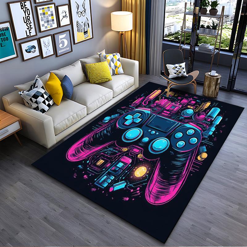 Gaming Controller Graphic Printed Carpet for Living Room Decor Suitable for use as an anti-slip for living room bedroom sofas 40x60cm( 15x23in )
Gaming Controller Graphic Printed Carpet for Living Room Decor Suitable for use as an anti-slip for living room bedroom sofas 40x60cm( 15x23in )