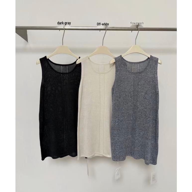 ZHIJIAN Korean Style Sleeveless Knit Midi Dress – Summer 2026 New Arrival One Size хизер серый
ZHIJIAN Korean Style Sleeveless Knit Midi Dress – Summer 2026 New Arrival One Size хизер серый