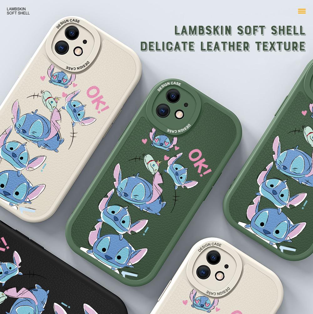 Тонкий кожаный чехол с рисунком Disney Stitch, мягкий силиконовый чехол из искусственной кожи для телефона Vivo
Тонкий кожаный чехол с рисунком Disney Stitch, мягкий силиконовый чехол из искусственной кожи для телефона Vivo