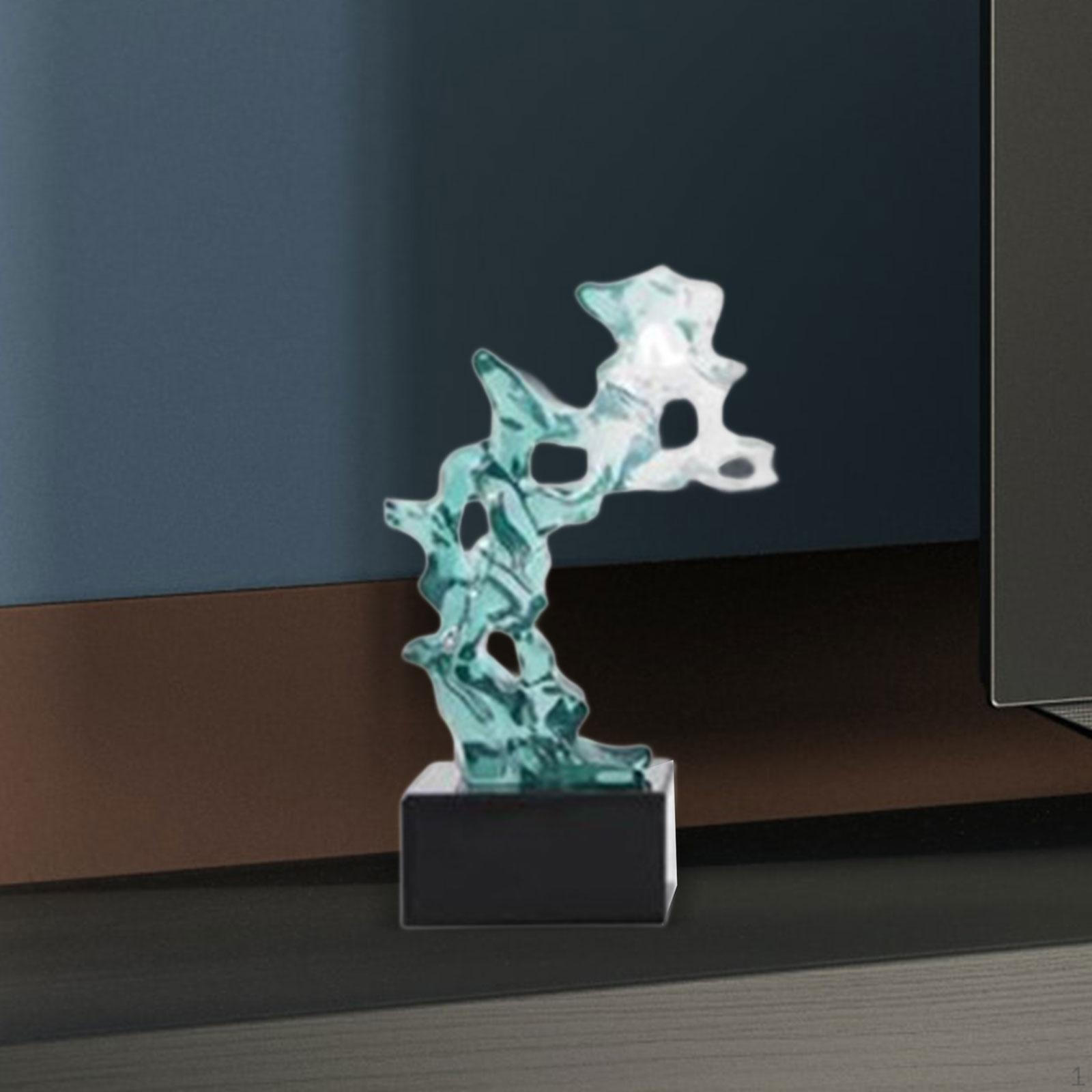 Декоративная статуэтка из камня Тайху, креативная настольная скульптура для украшения полки, гостиной, зелёный
Декоративная статуэтка из камня Тайху, креативная настольная скульптура для украшения полки, гостиной, зелёный