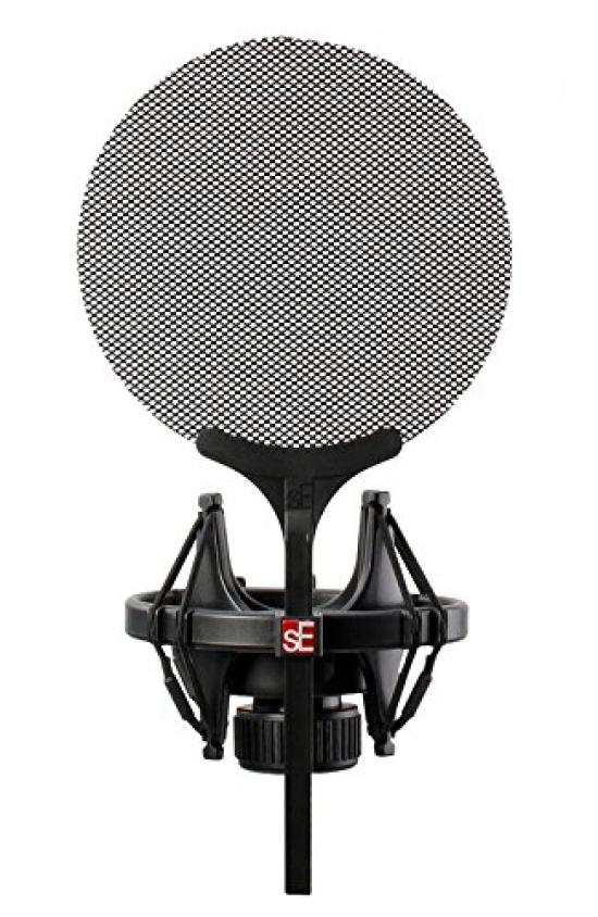 sE Electronics Isolation Pack Shock Mount + Metal Pop Filter
sE Electronics Isolation Pack Shock Mount + Metal Pop Filter