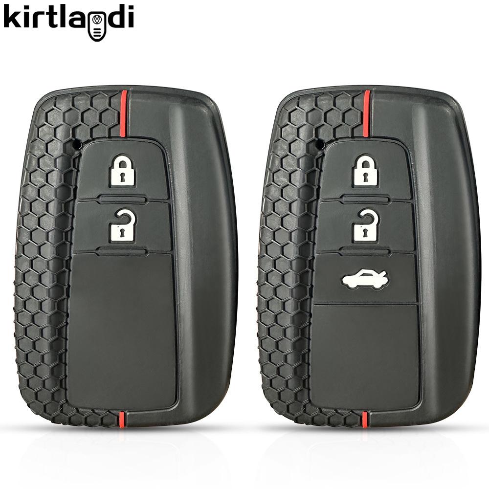 2 3-кнопочный силиконовый чехол для ключа-пульта для Toyota CHR Corolla Yaris Rav4 Camry Furniture Prado 150 Highlander Prius Keychcain
2 3-кнопочный силиконовый чехол для ключа-пульта для Toyota CHR Corolla Yaris Rav4 Camry Furniture Prado 150 Highlander Prius Keychcain