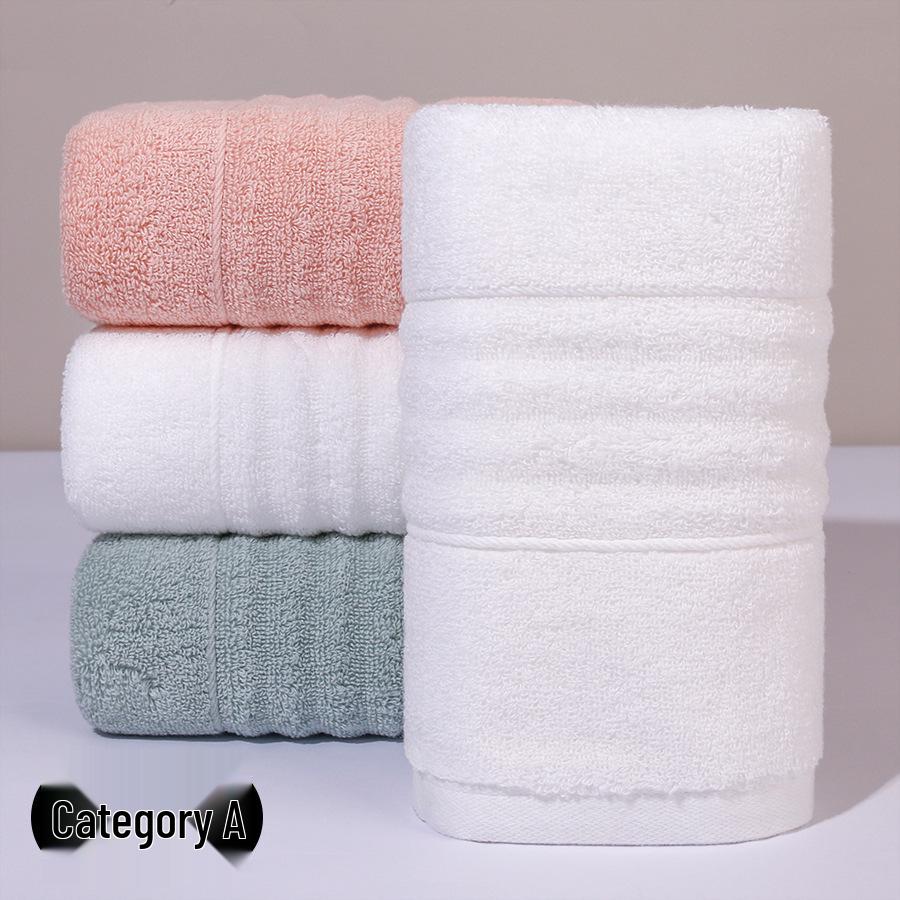 Премиальное хлопковое полотенце для лица - Мягкое, Плотное, Впитывающее для Взрослых 34*74cm±2