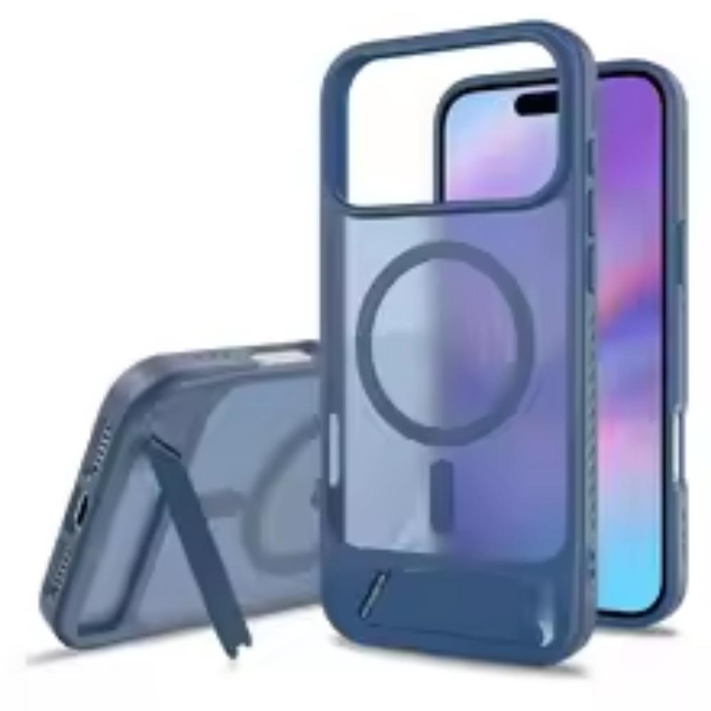 Higth Quality Skin Matte Phone Case for Iphone 17 Pro Max 17 Air Magsafe Magnetic Stand Hard PC+TPU Frame Bracket Holder Cover IPhone 17 pro max синій
Higth Quality Skin Matte Phone Case for Iphone 17 Pro Max 17 Air Magsafe Magnetic Stand Hard PC+TPU Frame Bracket Holder Cover IPhone 17 pro max синій