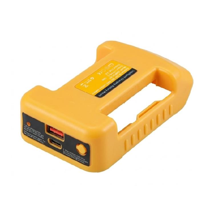 USB Charging Adapter Compatible for DCB206,DCB203,DCB200,DCB201 20V 18V Batteries Features Built In Safety Protections 1
USB Charging Adapter Compatible for DCB206,DCB203,DCB200,DCB201 20V 18V Batteries Features Built In Safety Protections 1