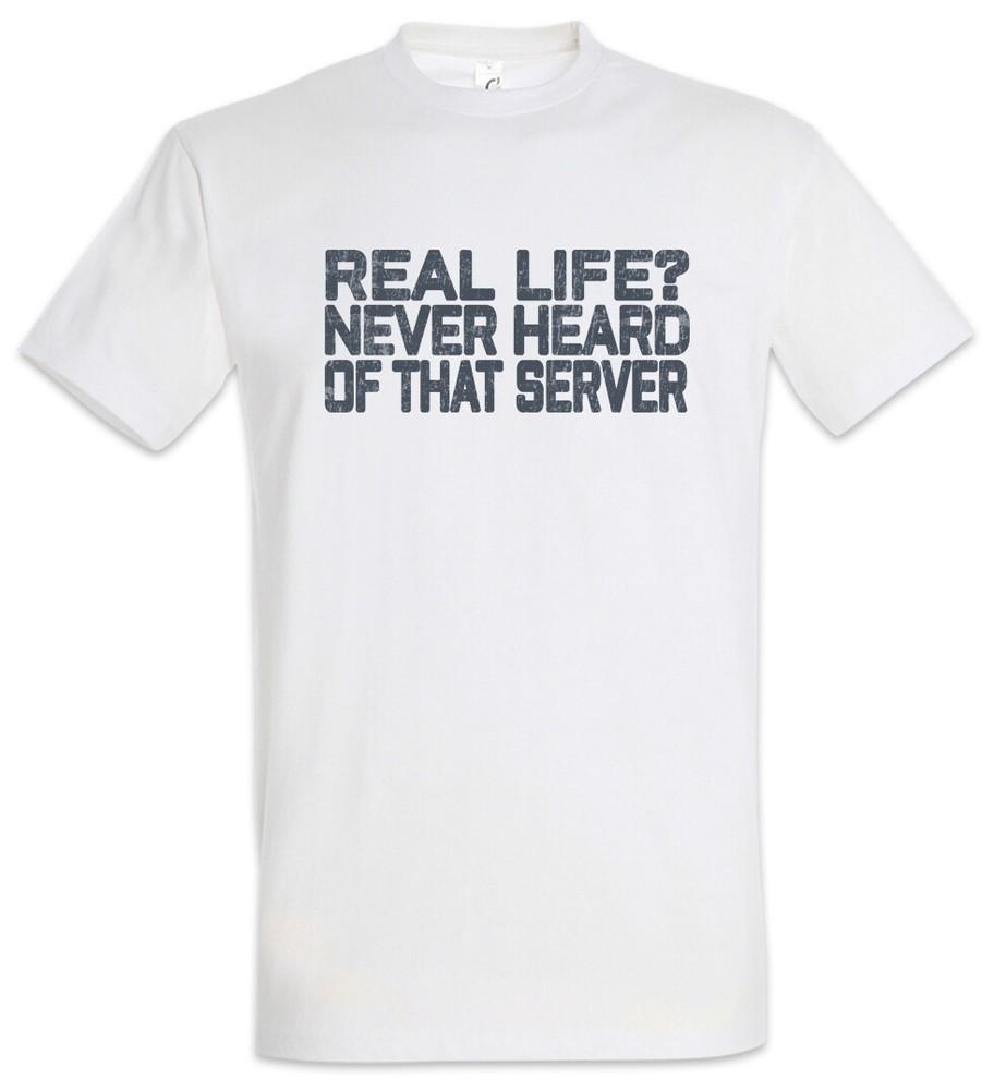 Real Life Server Gamer Fun Games Gaming Video PC Admin Mens T-Shirt 4XL
Real Life Server Gamer Fun Games Gaming Video PC Admin Mens T-Shirt 4XL
