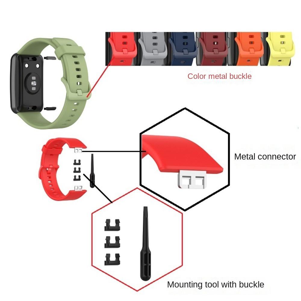 Силиконовый ремешок для браслета, сменный ремешок с гравировкой для Huawei Watch Fit/Watch Fit New
Силиконовый ремешок для браслета, сменный ремешок с гравировкой для Huawei Watch Fit/Watch Fit New