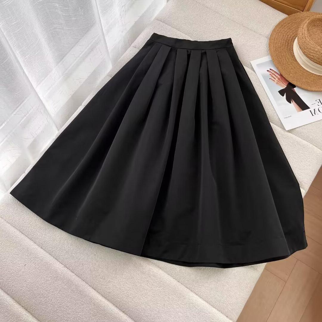 Spring/Summer Women s Elegant A-Line Midi Skirt M чорний
Spring/Summer Women s Elegant A-Line Midi Skirt M чорний