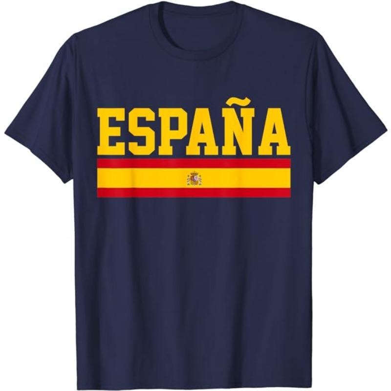 Spain Soccer Ball Spain Flag Jersey - Spanish Football Fan T-Shirt Spanish Flag Red España Graphic Tee Top Espana Support Outfit 5XL
Spain Soccer Ball Spain Flag Jersey - Spanish Football Fan T-Shirt Spanish Flag Red España Graphic Tee Top Espana Support Outfit 5XL