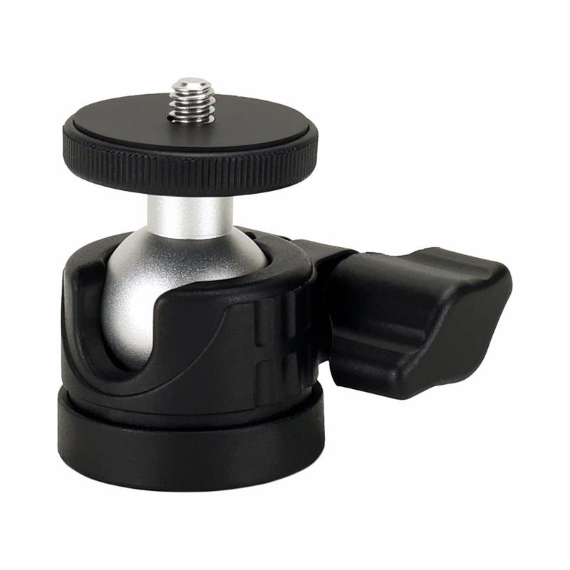Small 360°Swivel Mini Ballhead Camera Mount, Aluminium Ballhead,1/4 Thread For Tripods And Monopods Hot Shoe Adapter
Small 360°Swivel Mini Ballhead Camera Mount, Aluminium Ballhead,1/4 Thread For Tripods And Monopods Hot Shoe Adapter
