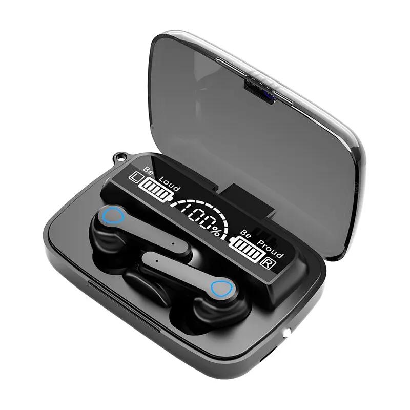 M19 Bluetooth Headset Wireless Tws Gaming Support Noise-cancelling Touch In-ear Mini Emergency Power Bank Headset чорний
M19 Bluetooth Headset Wireless Tws Gaming Support Noise-cancelling Touch In-ear Mini Emergency Power Bank Headset чорний