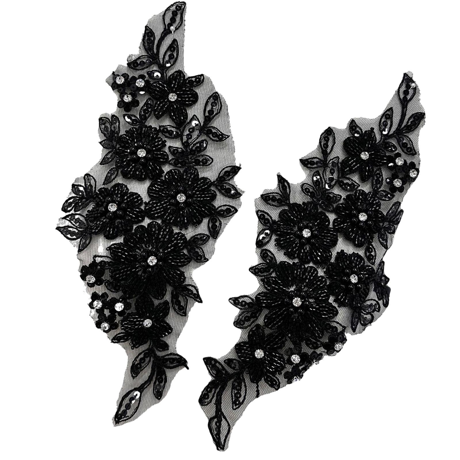 Цветочная вышивка бисером Аппликация для свадебного платья Вечернего платья Пришивные нашивки на воротник Бисером Пришивные нашивки Аппликация чёрный
Цветочная вышивка бисером Аппликация для свадебного платья Вечернего платья Пришивные нашивки на воротник Бисером Пришивные нашивки Аппликация чёрный
