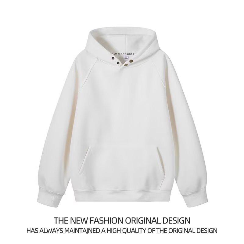 Unisex American Button Hooded Heavyweight Sweatshirt, Autumn/Winter, Plus Velvet, Loose Fit, Trendy Medium
Unisex American Button Hooded Heavyweight Sweatshirt, Autumn/Winter, Plus Velvet, Loose Fit, Trendy Medium