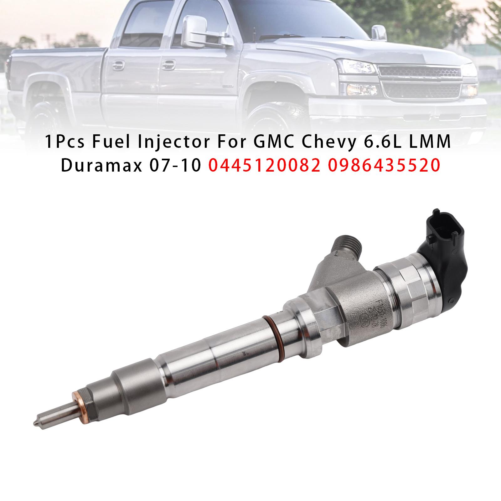 1Pcs Fuel Injector For GMC Chevy 6.6L LMM Duramax 07-10 0445120082 0986435520
1Pcs Fuel Injector For GMC Chevy 6.6L LMM Duramax 07-10 0445120082 0986435520