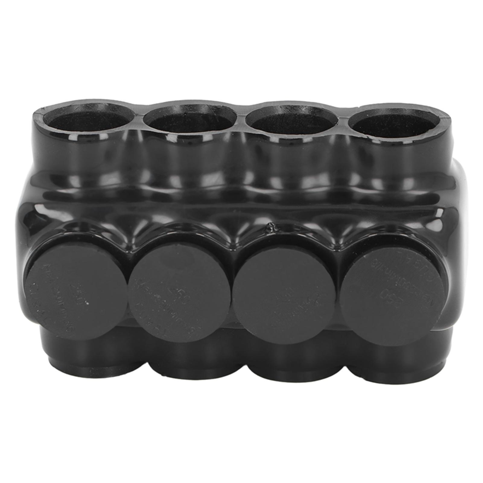 Insulated Multi Tap Connector 4 Port Black Aluminium and Vinyl Dual Entry Splicing Power Connector f
Insulated Multi Tap Connector 4 Port Black Aluminium and Vinyl Dual Entry Splicing Power Connector f