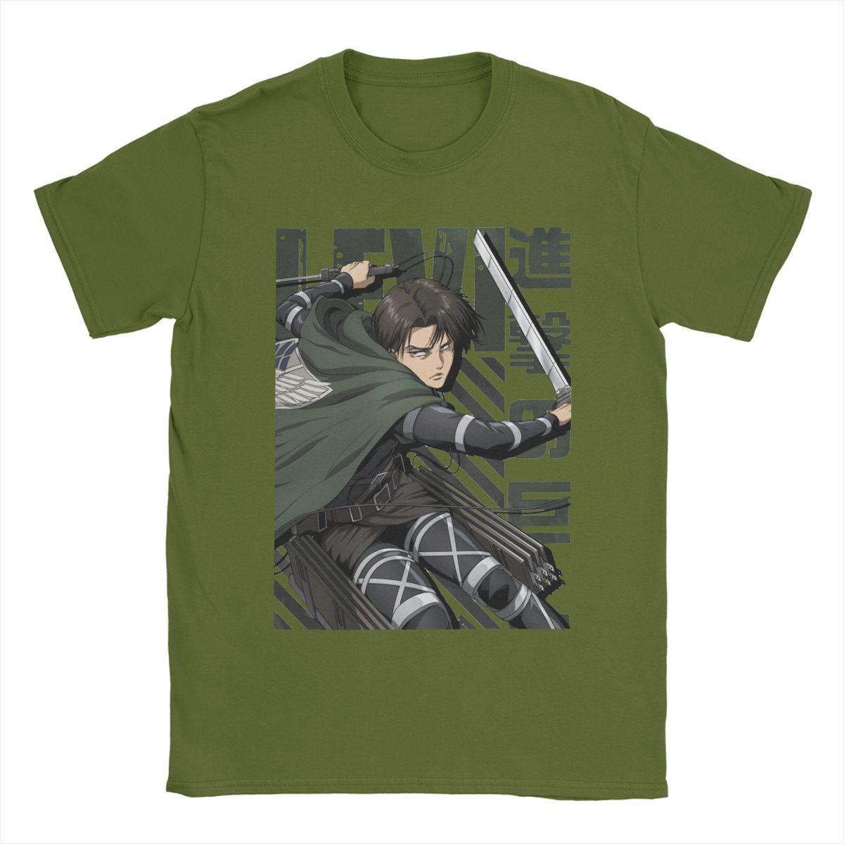 Humorous Levied Ackerman AOT T-Shirt Men Round Collar Pure Cotton T Shirt Anime Short Sleeve Tees Printed Clothing 4XL
Humorous Levied Ackerman AOT T-Shirt Men Round Collar Pure Cotton T Shirt Anime Short Sleeve Tees Printed Clothing 4XL