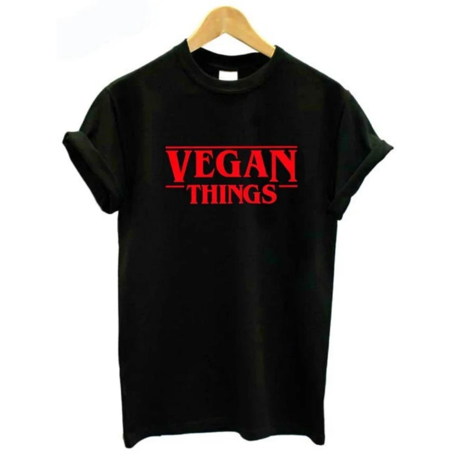 Vegan Things Letter Print T Shirt Women Short Sleeve O Neck Loose Tshirt Summer Women Tee Shirt Tops Camisetas Mujer S чёрный
Vegan Things Letter Print T Shirt Women Short Sleeve O Neck Loose Tshirt Summer Women Tee Shirt Tops Camisetas Mujer S чёрный