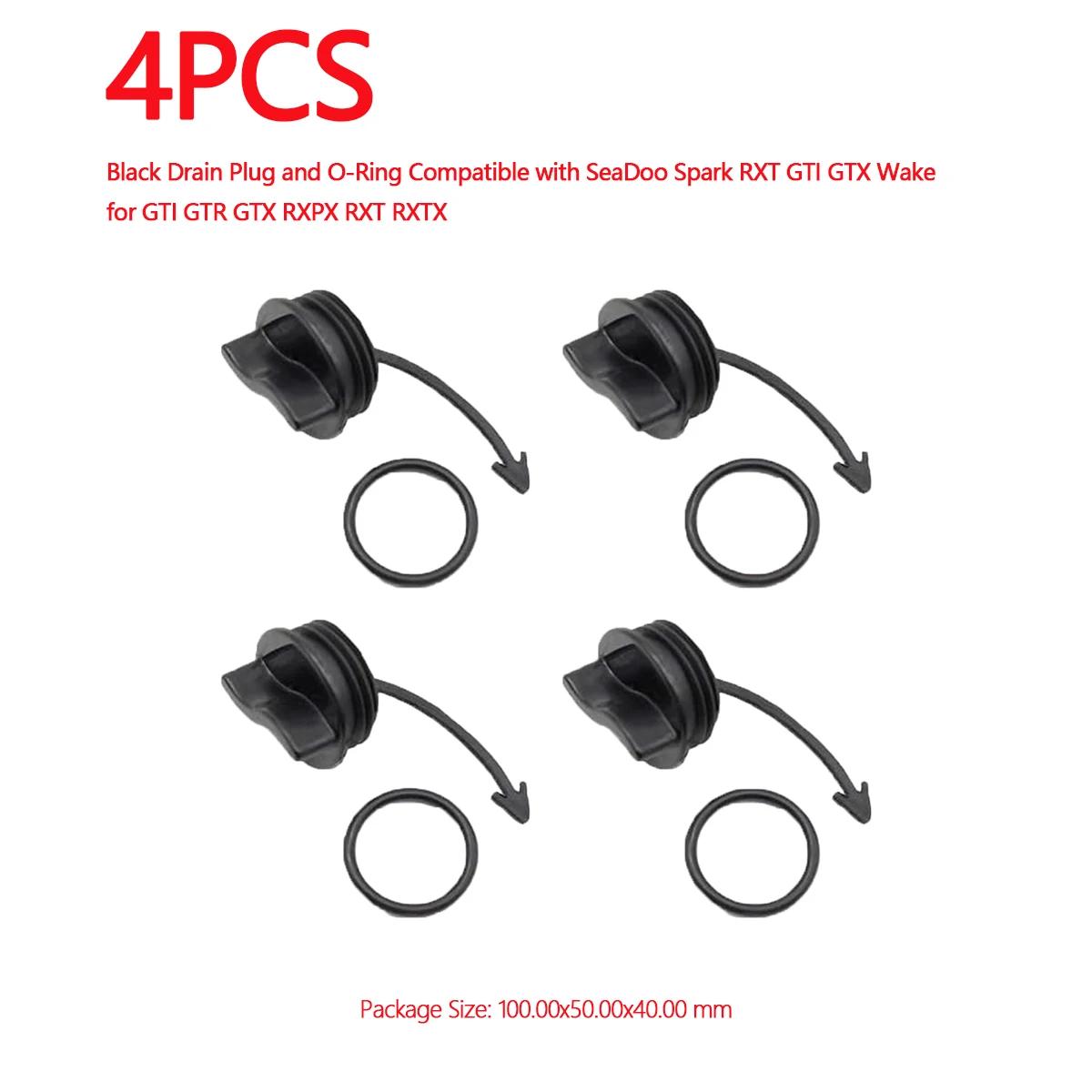 4Pcs Black Drain Plugs and O-rings Compatible with SeaDoo Spark RXT GTI GTX Wake for GTI GTR GTX RXPX RXT RXTX 292002025
4Pcs Black Drain Plugs and O-rings Compatible with SeaDoo Spark RXT GTI GTX Wake for GTI GTR GTX RXPX RXT RXTX 292002025